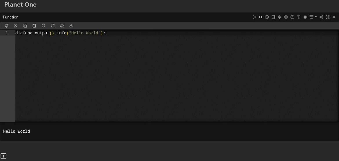 The notebook view mixing text, code and visualization outputs